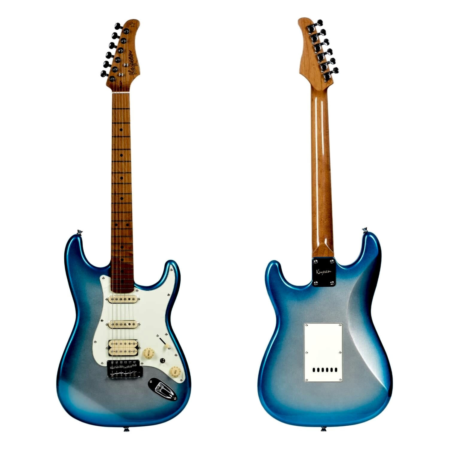 KAYSEN KST-630 MBL Profesyonel Strat Elektro Gitar | HSS Alnico V Manyetik