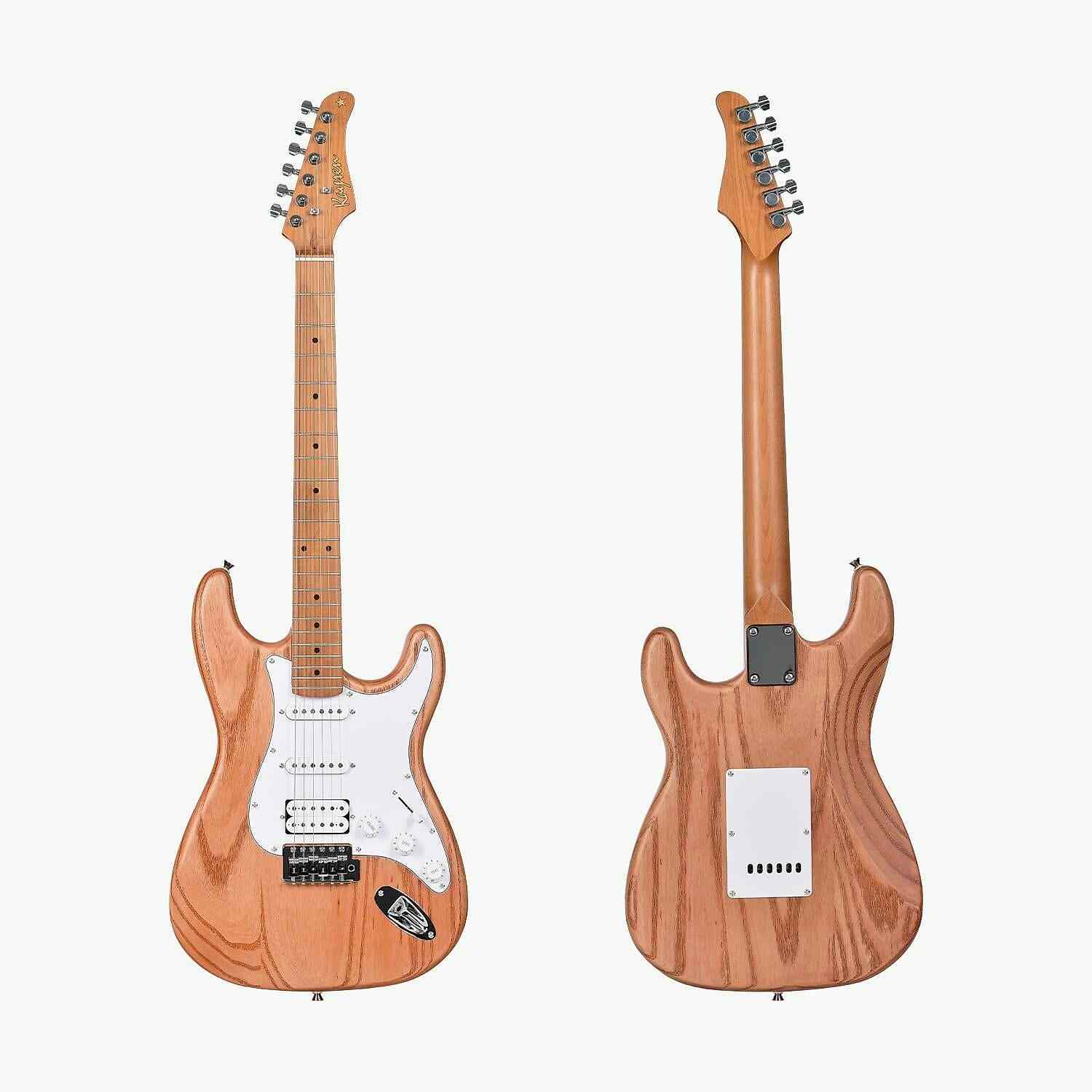 KAYSEN KST-213 Mat Naturel Elektro Gitar | ST Kasa HSS Manyetik