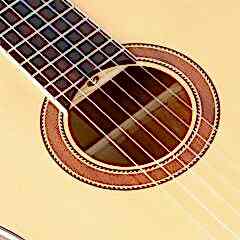 KAYSEN CG200 Natural Sapeli Maun Klasik Gitar