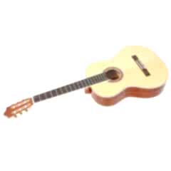 KAYSEN CG200 Natural Sapeli Maun Klasik Gitar