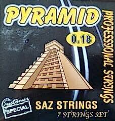Pyramid bağlama teli 018 ödş