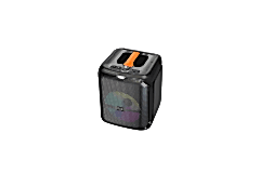 HEPU HP-975 Partybox Hoparlör – 15W Güç, 8” Woofer, RGB Işık Efektleri, Kablosuz Mikrofonlu, Taşınabilir Tasarım