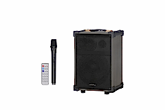 HEPU HP-904 Partybox Bluetooth Hoparlör – 12” Woofer, 40W Güç, 1 Kablosuz Mikrofon + Kumanda, Bass Boost