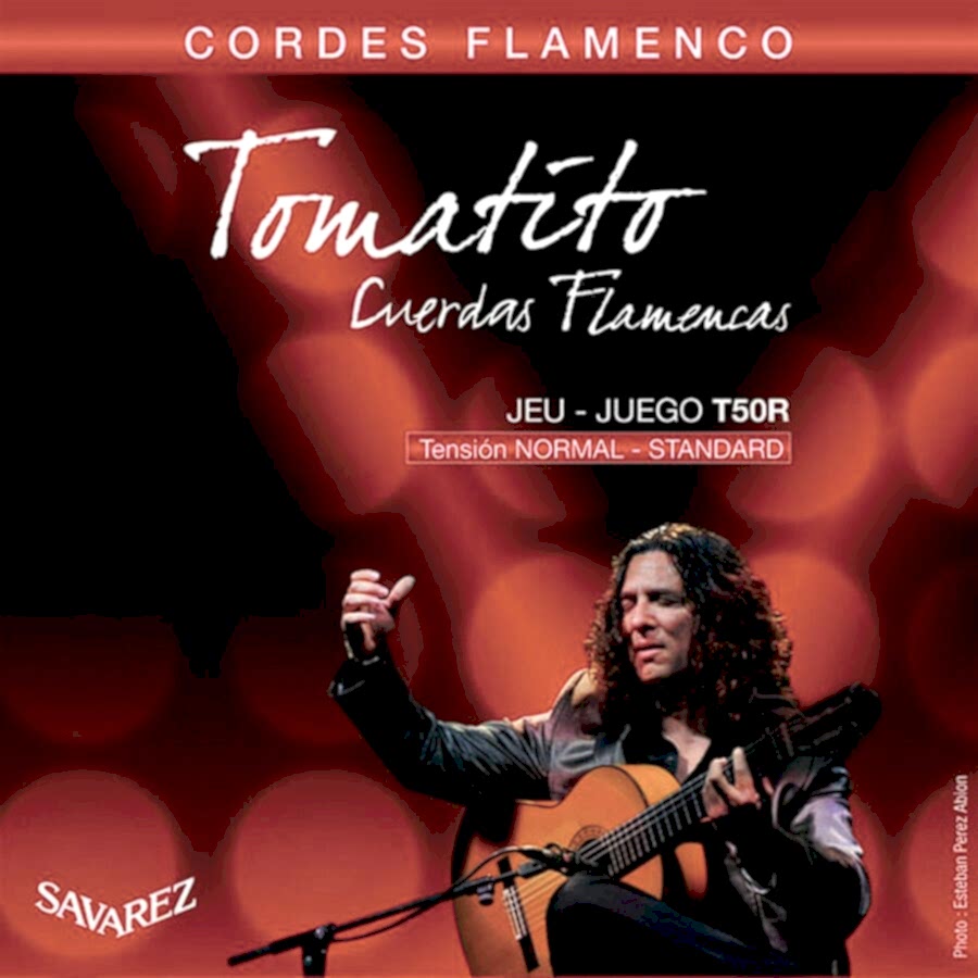 Savarez T50R Tomatito Normal Tension Flamenco Gitar Teli